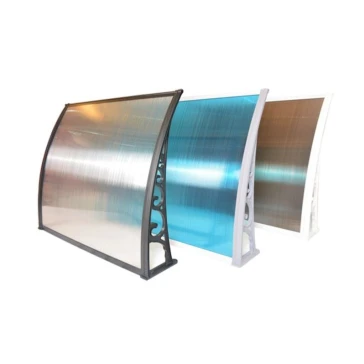 Best Selling Fashionable Polycarbonate Glass Front Door Canopy Fast Delivery