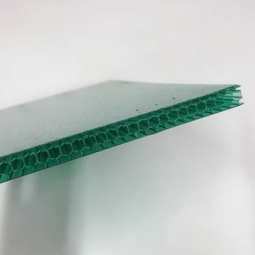 Cellular Transparent Skylight Roof Hollow Color Multiwall Polycarbonate Sheet