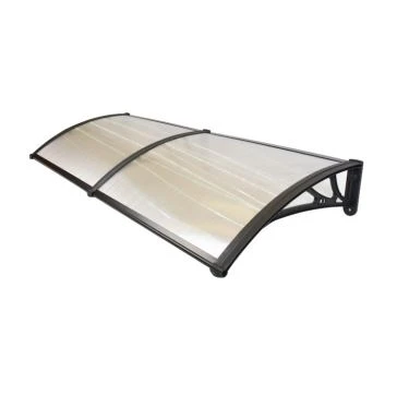PC Awning Rain Shelter Fire Retardancy Safe And Quiet Green House Awning