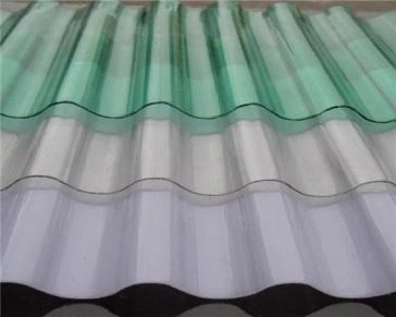 Polycarbonate Corrugated Round Wave Tile